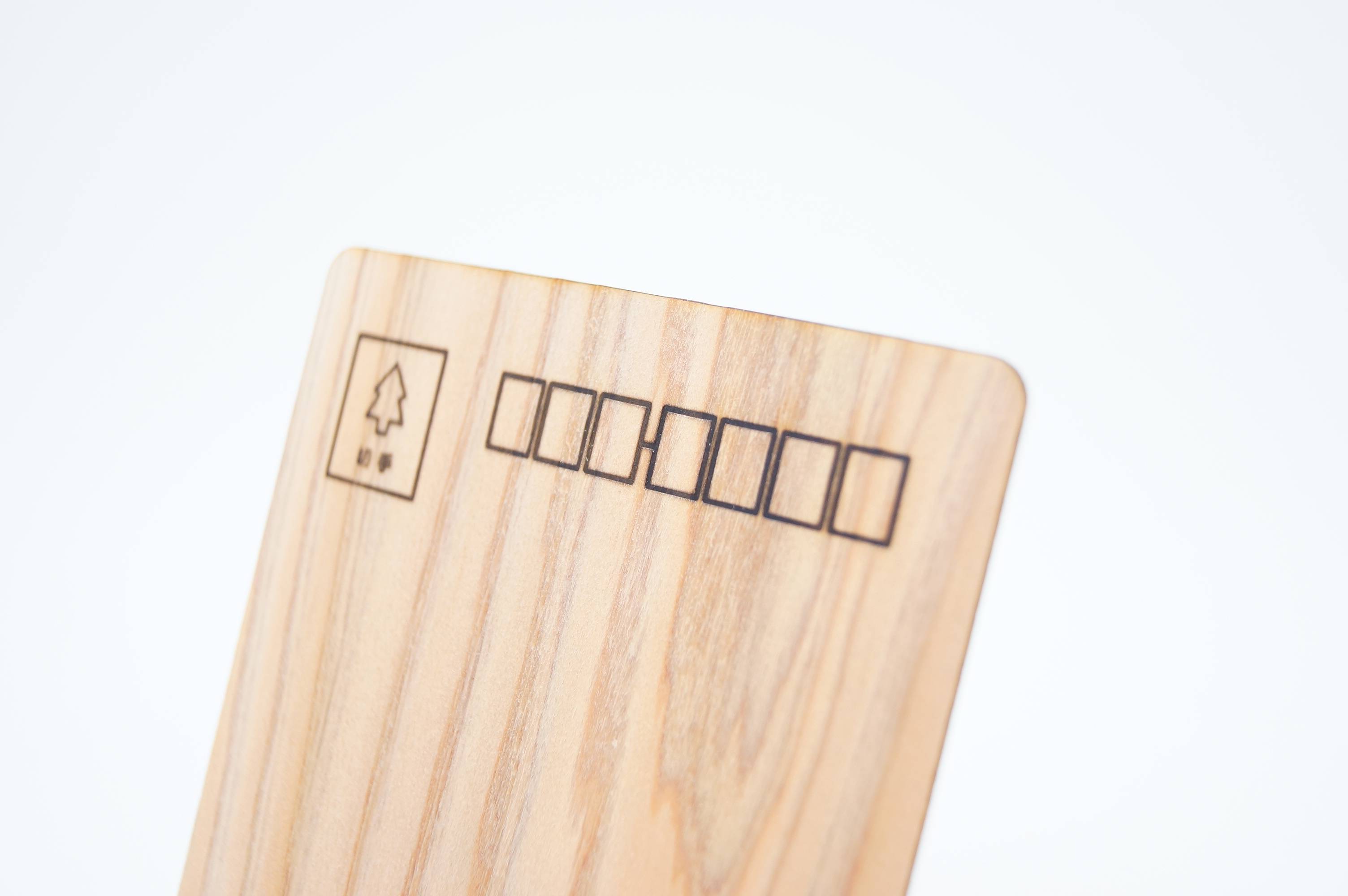 木ハガキ 国産の木でつくるおしゃれなオリジナルノベルティ